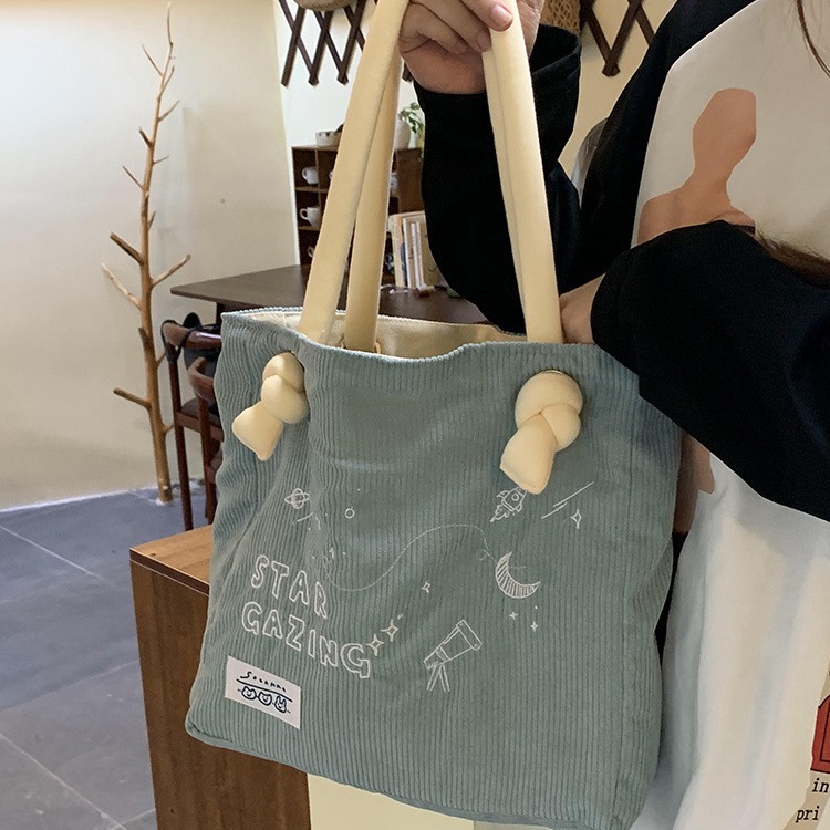Artistic bags for women embroidered shoulder bags large capacity tote bags for class handbags for college students backpacks